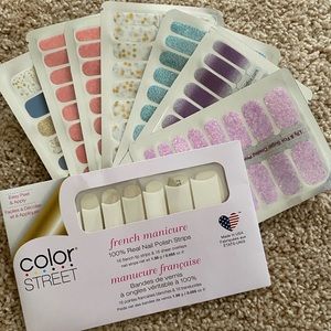 Color Street French Manicure Nail Stickers
